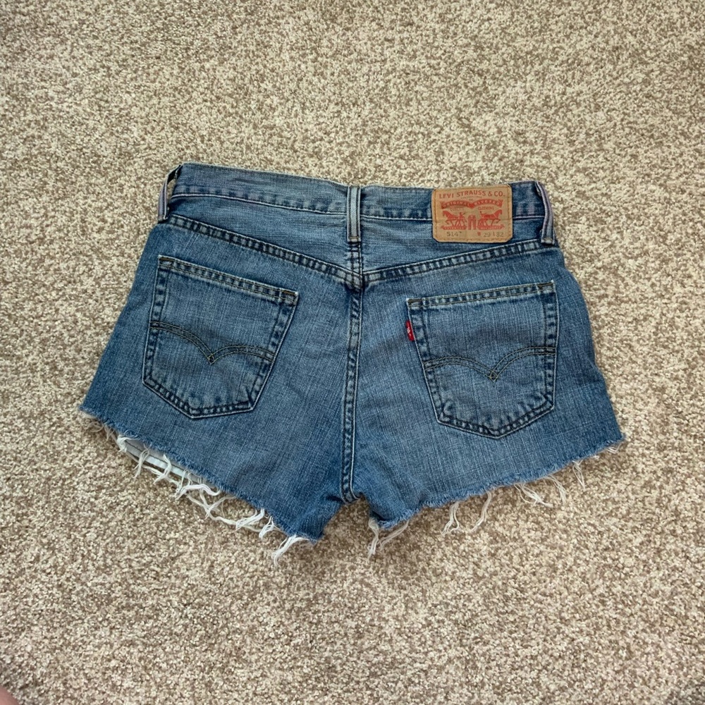 Levi denim shorts